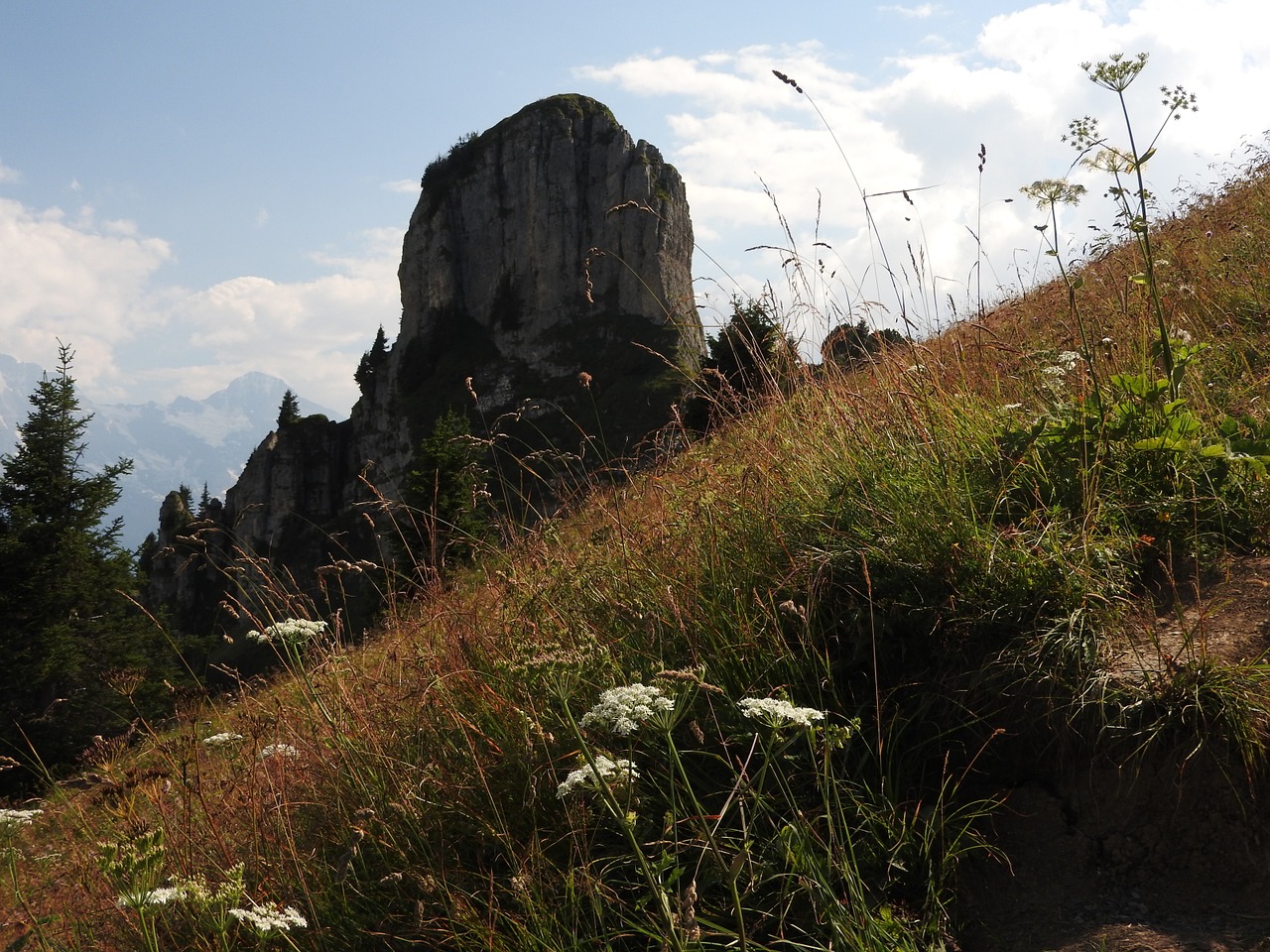 mountain mountain side nature free photo