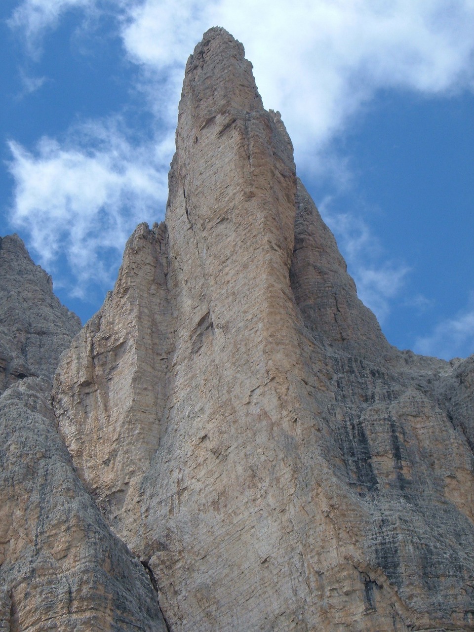 mountain peak dolomites free photo