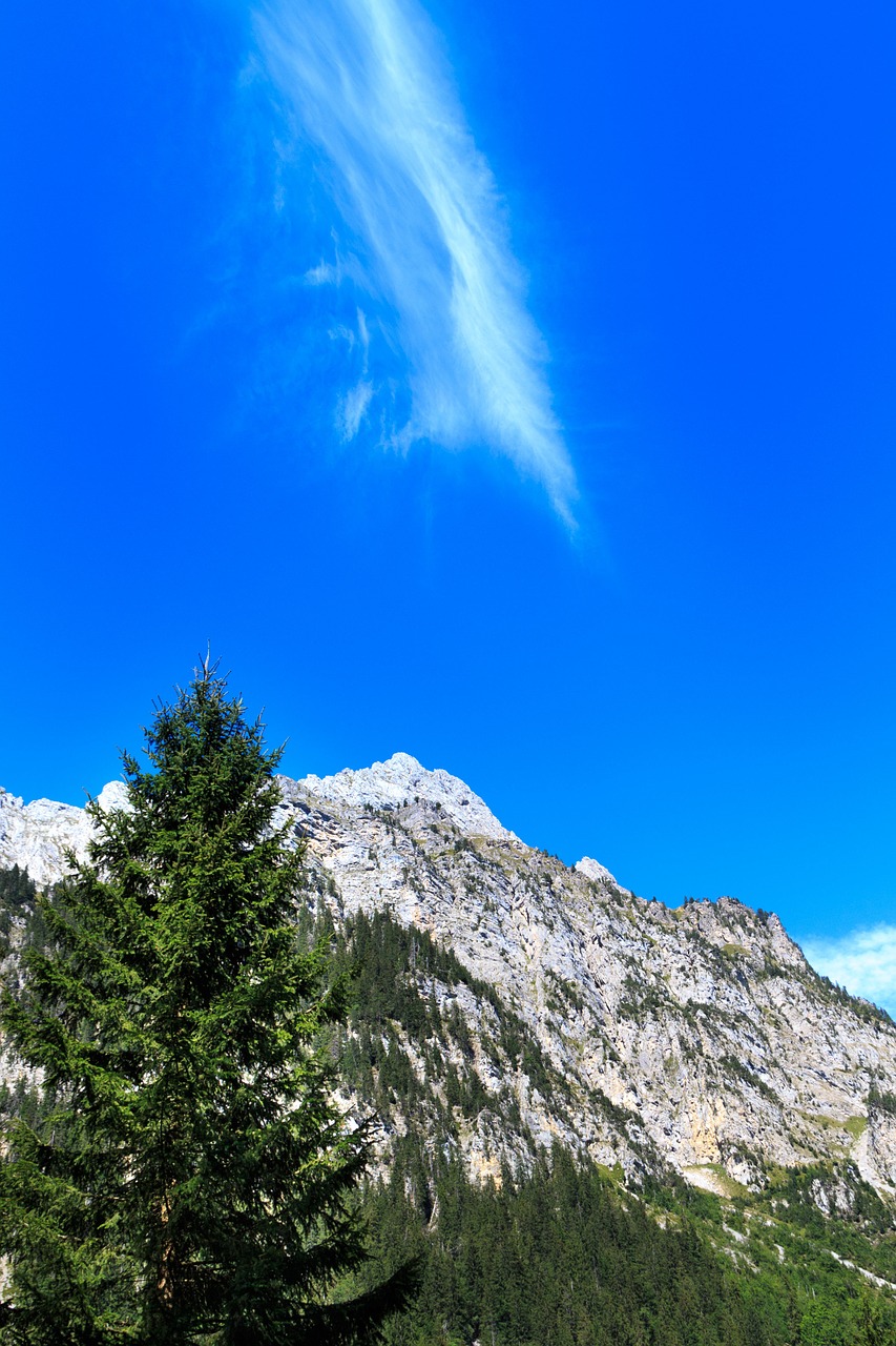 mountain sky clouds free photo