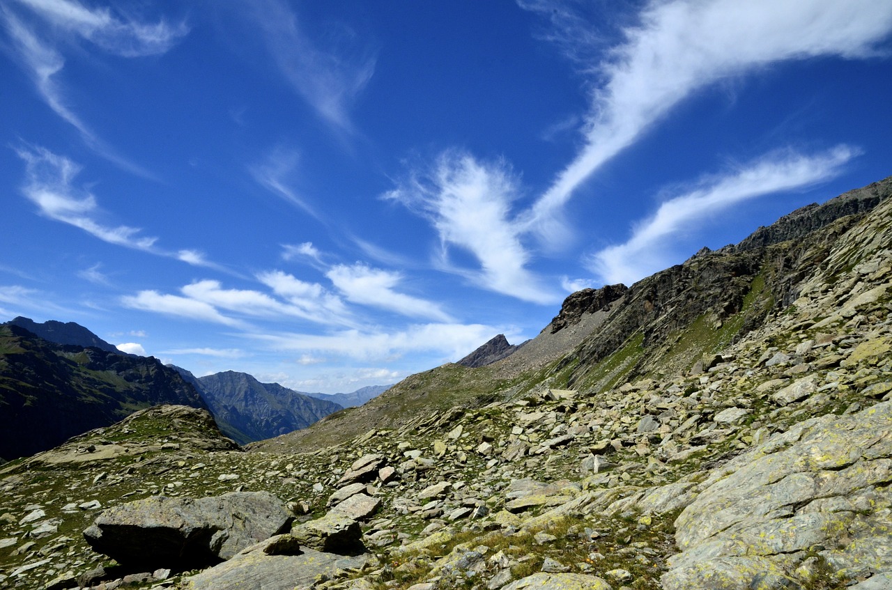 mountain sky landscape free photo