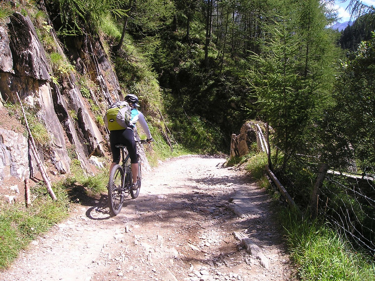 mountain bike bike tour free photo