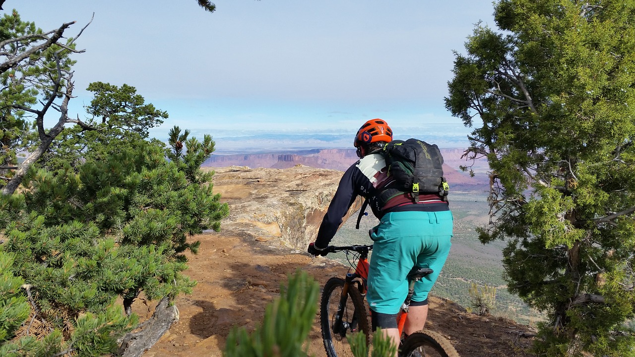 mountain biking adventure moab free photo