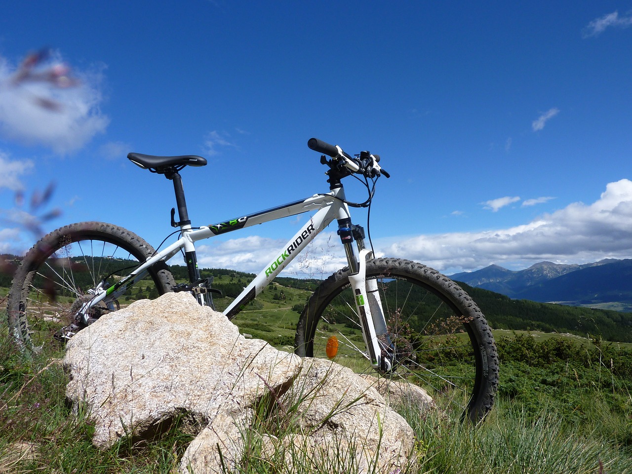 mountain biking mountain pyrenees free photo