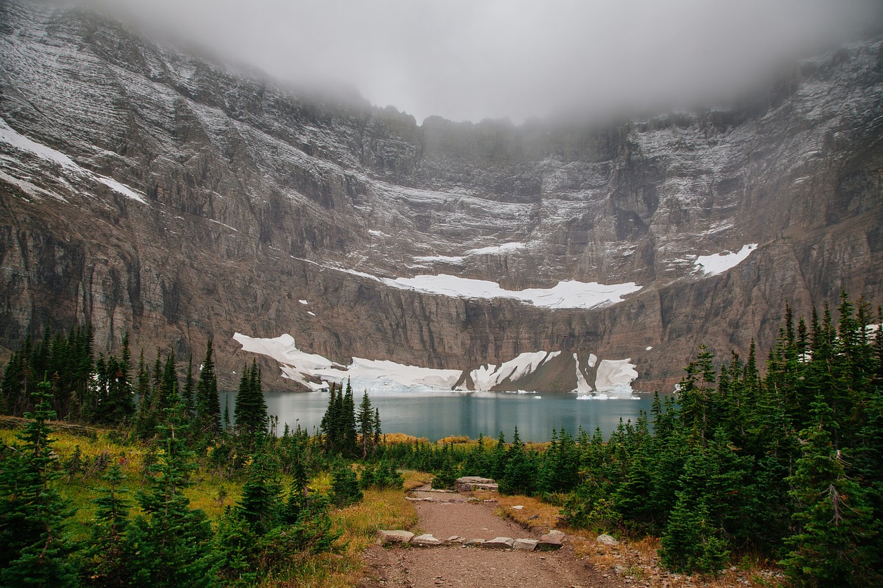 mountain lake lake landscape free photo