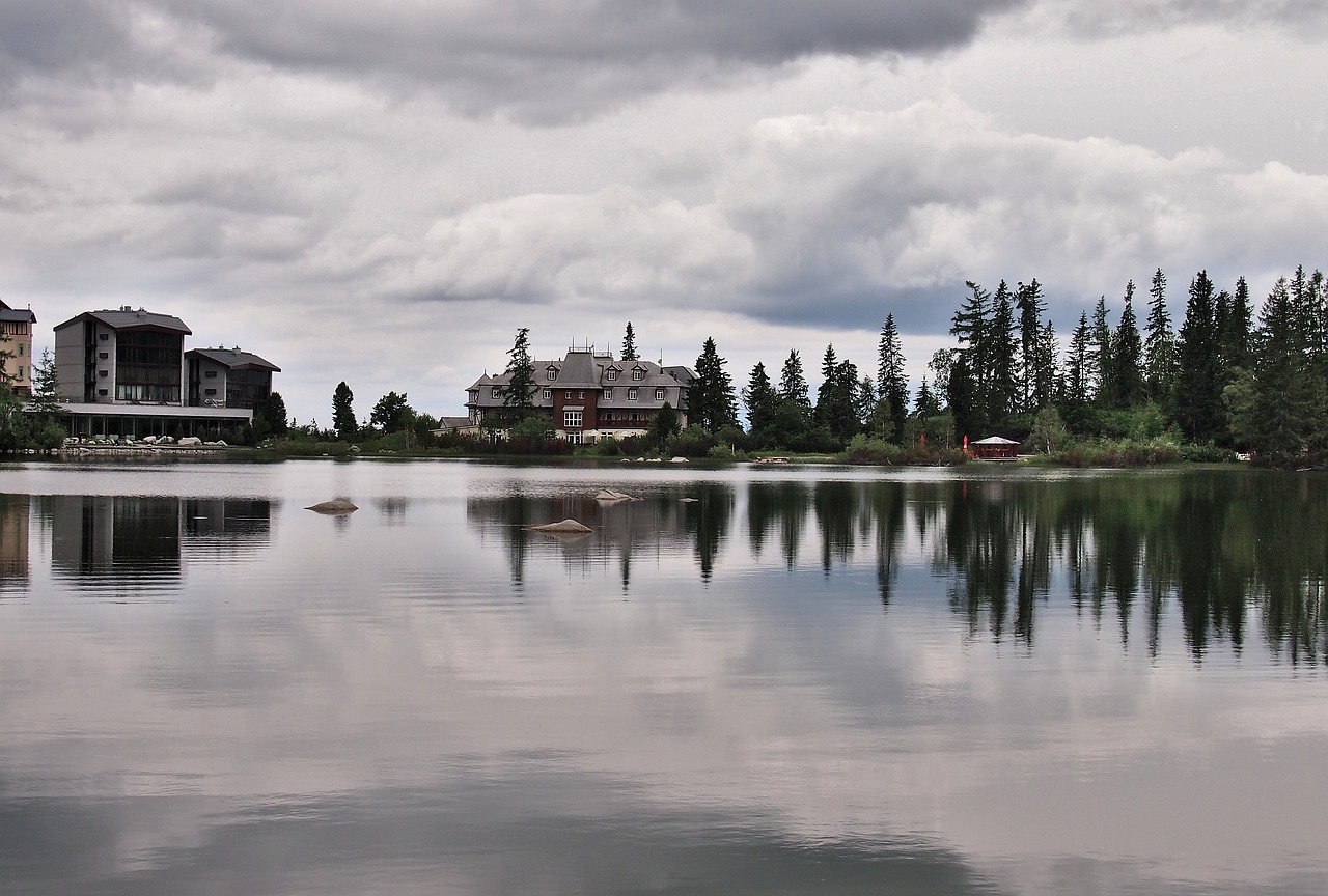 mountain lake  reflection water  high tatras free photo