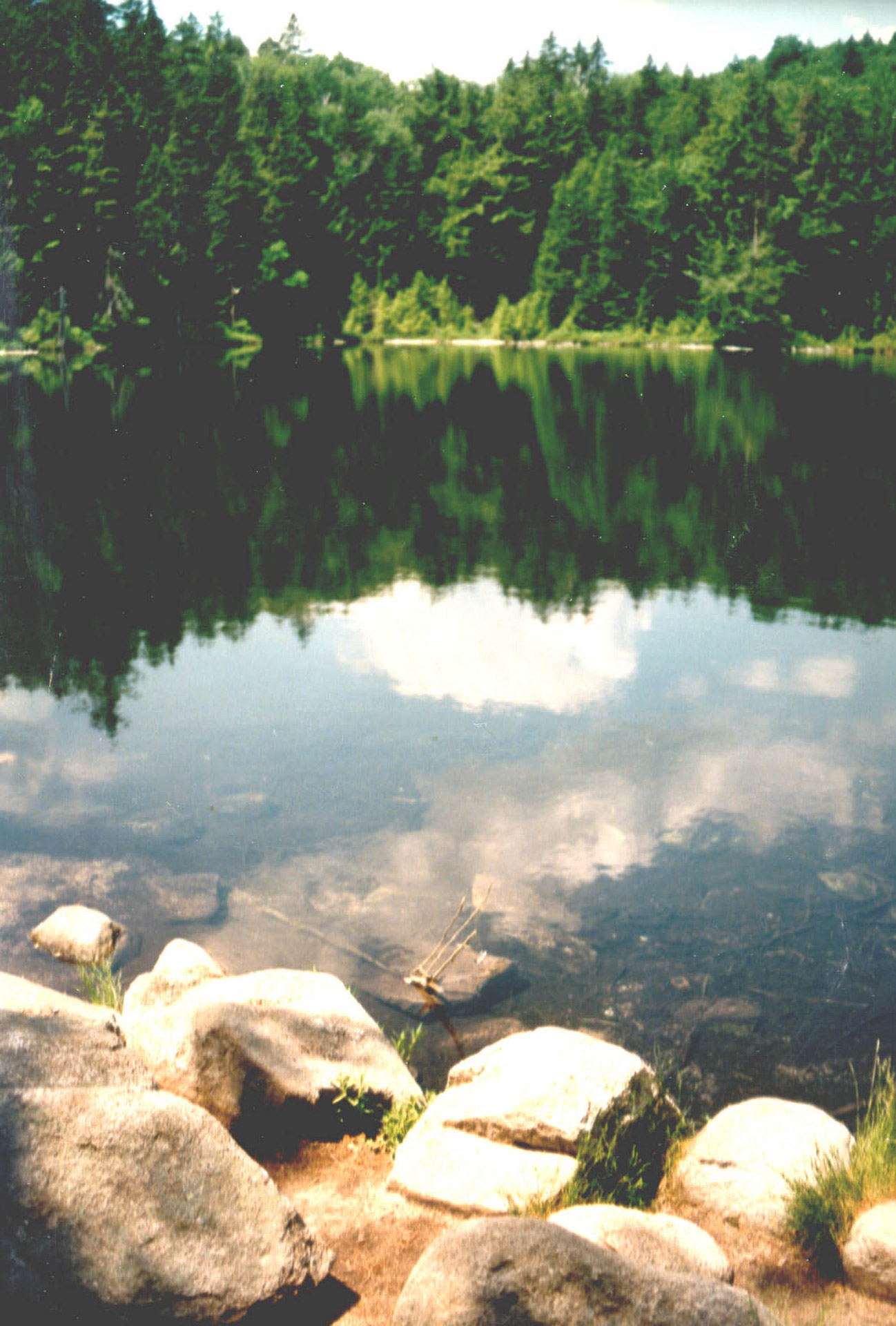 lake reflections mountain free photo