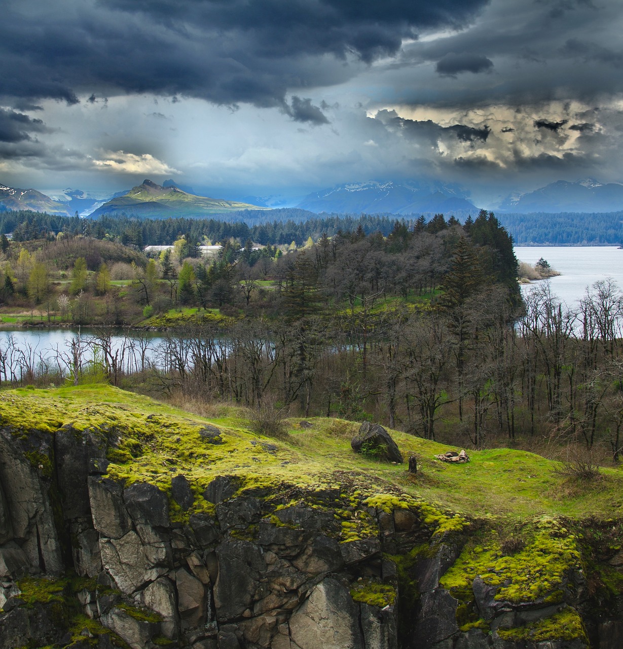 mountain landscape landscape scenic free photo