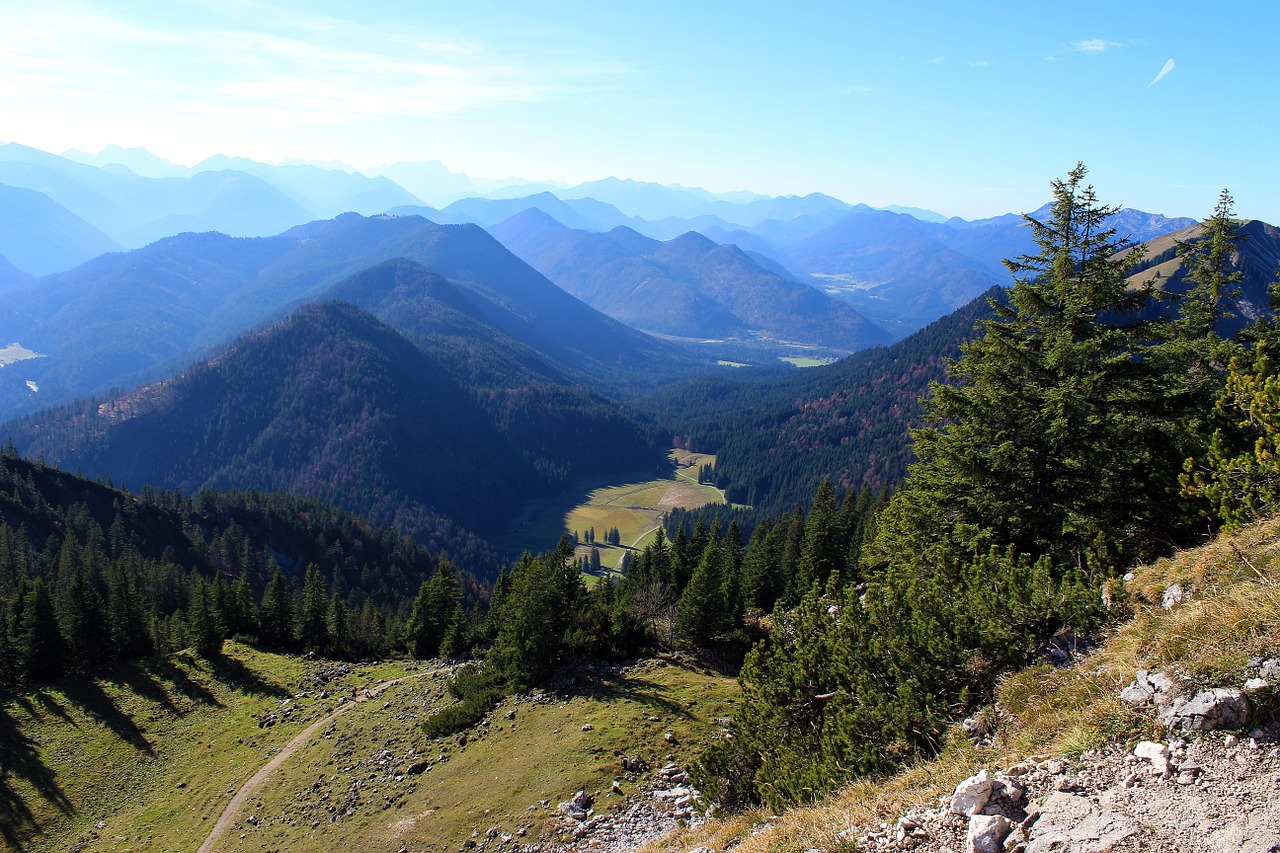 mountain landscape mountain summit mountain range free photo