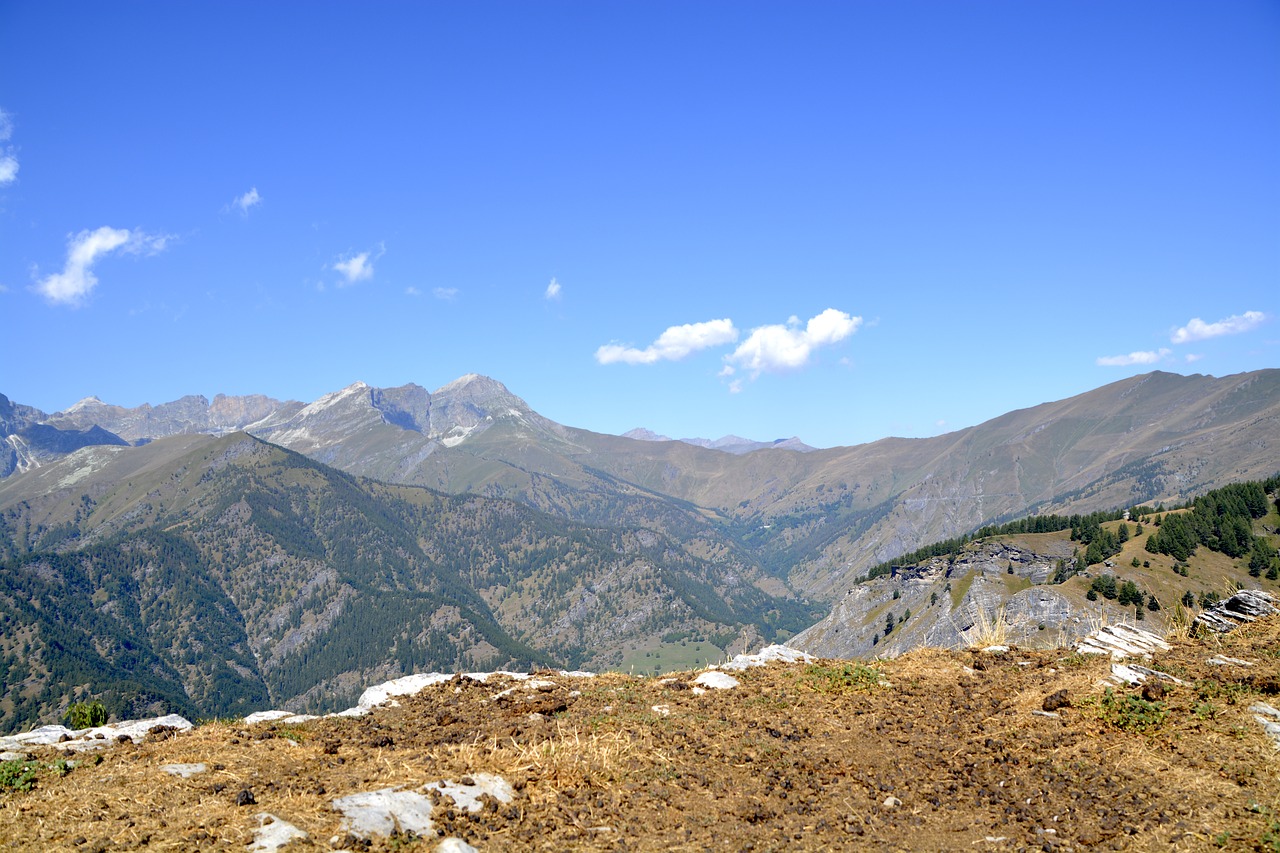 mountain panorama view alpine free photo