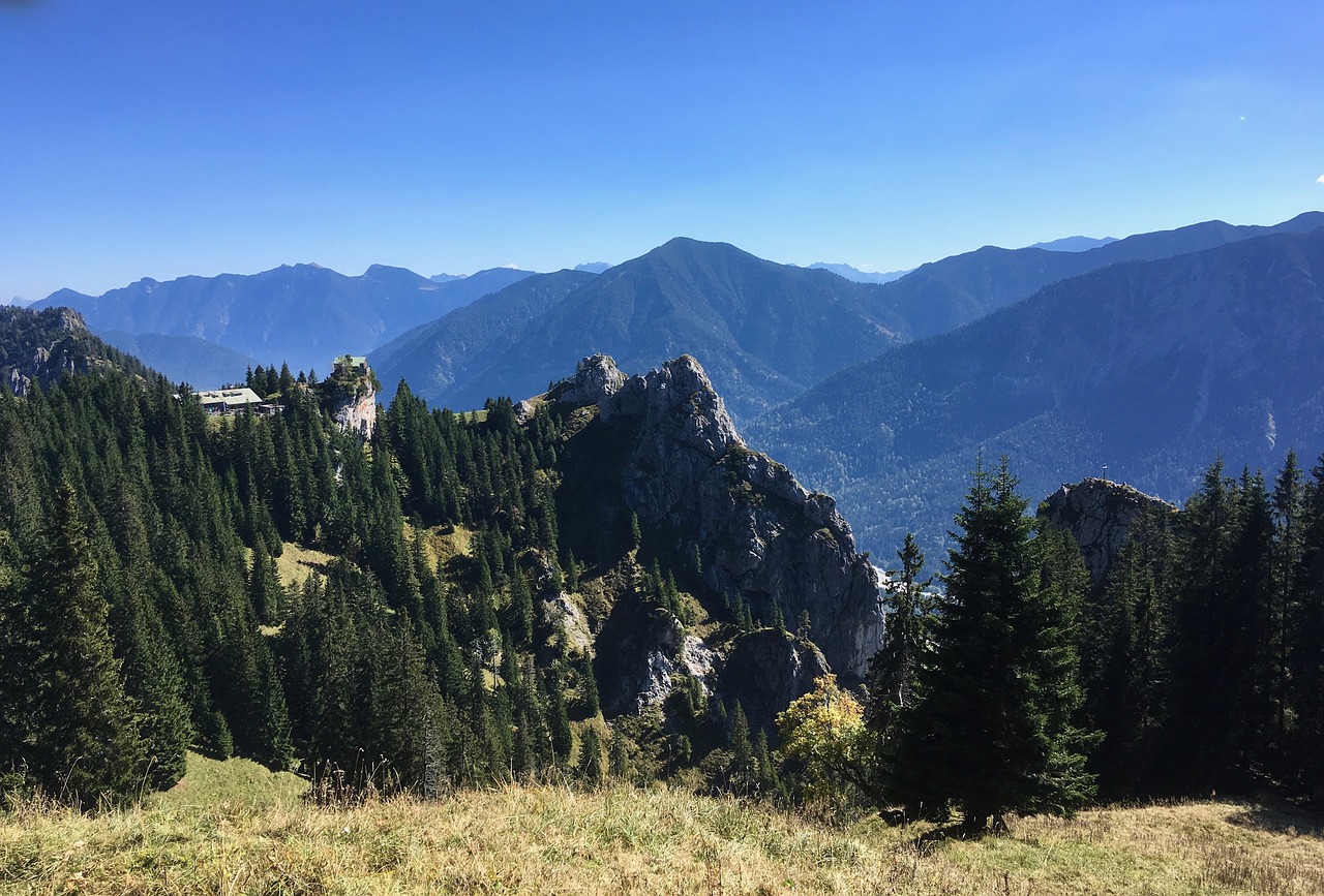 mountain panorama  alpine  bavaria free photo