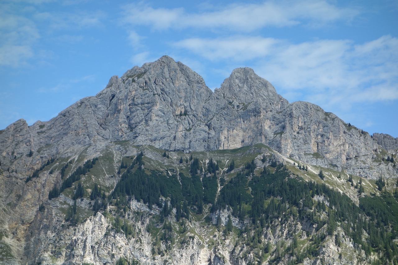 mountain panorama alpine sky free photo