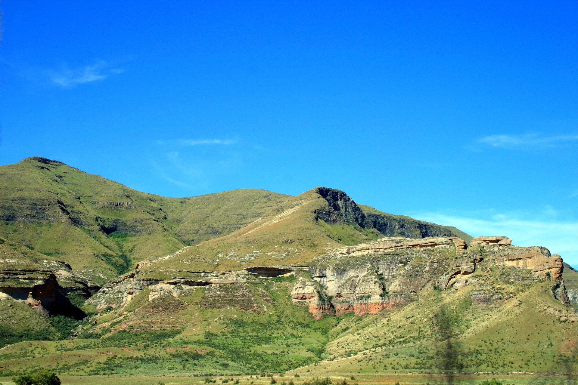 mountain landscape eastern free state mountain peaks free photo