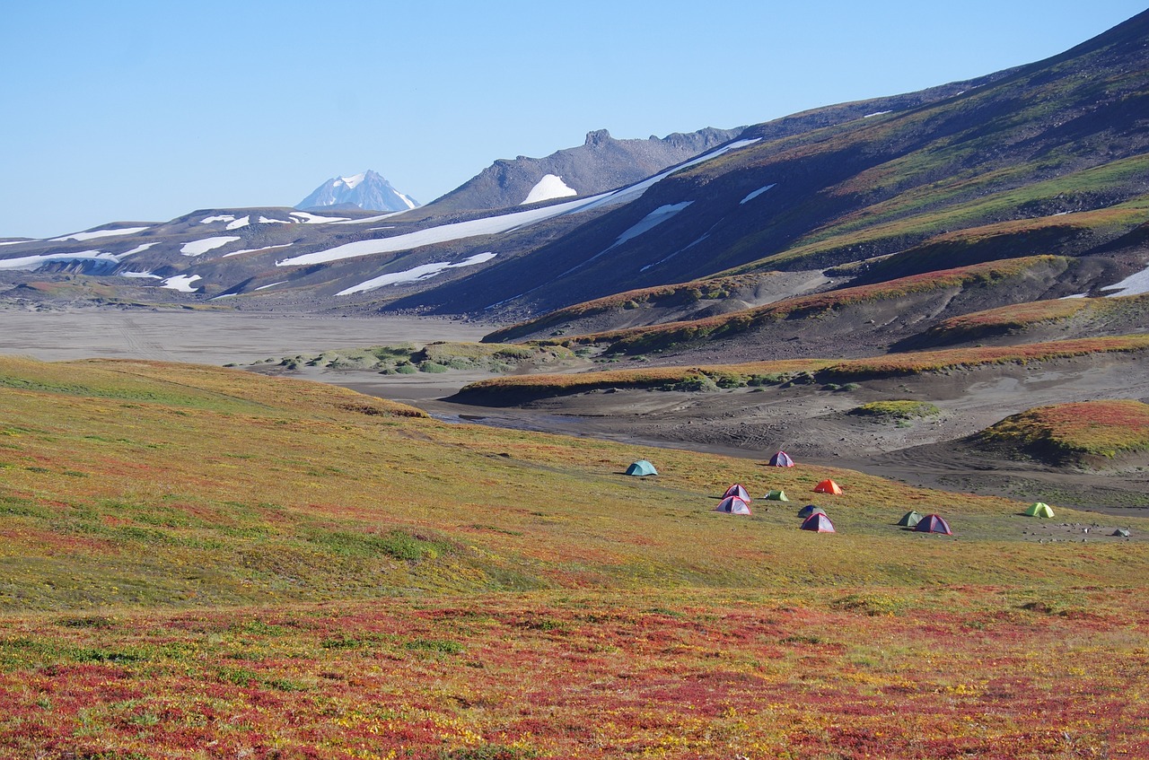 mountain plateau tundra volcano free photo