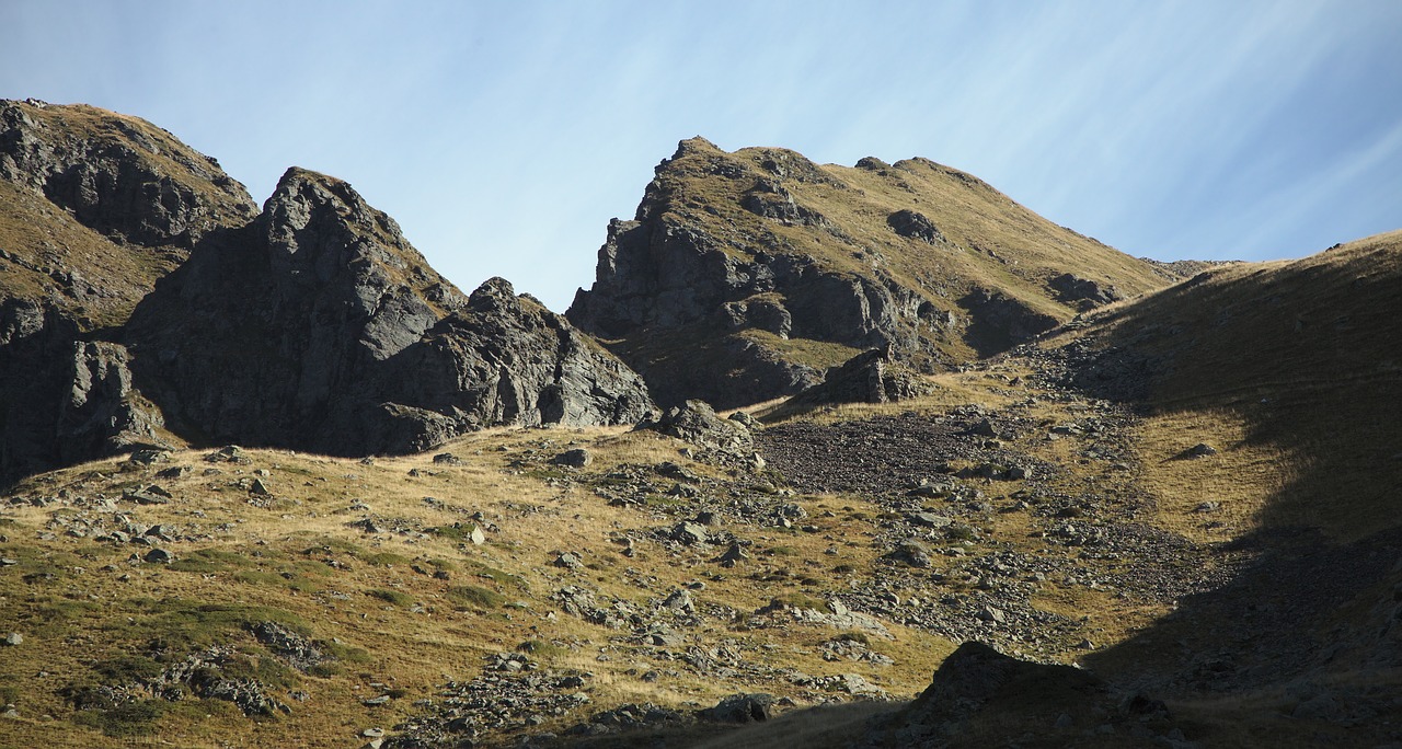 mountain range mountains rock free photo