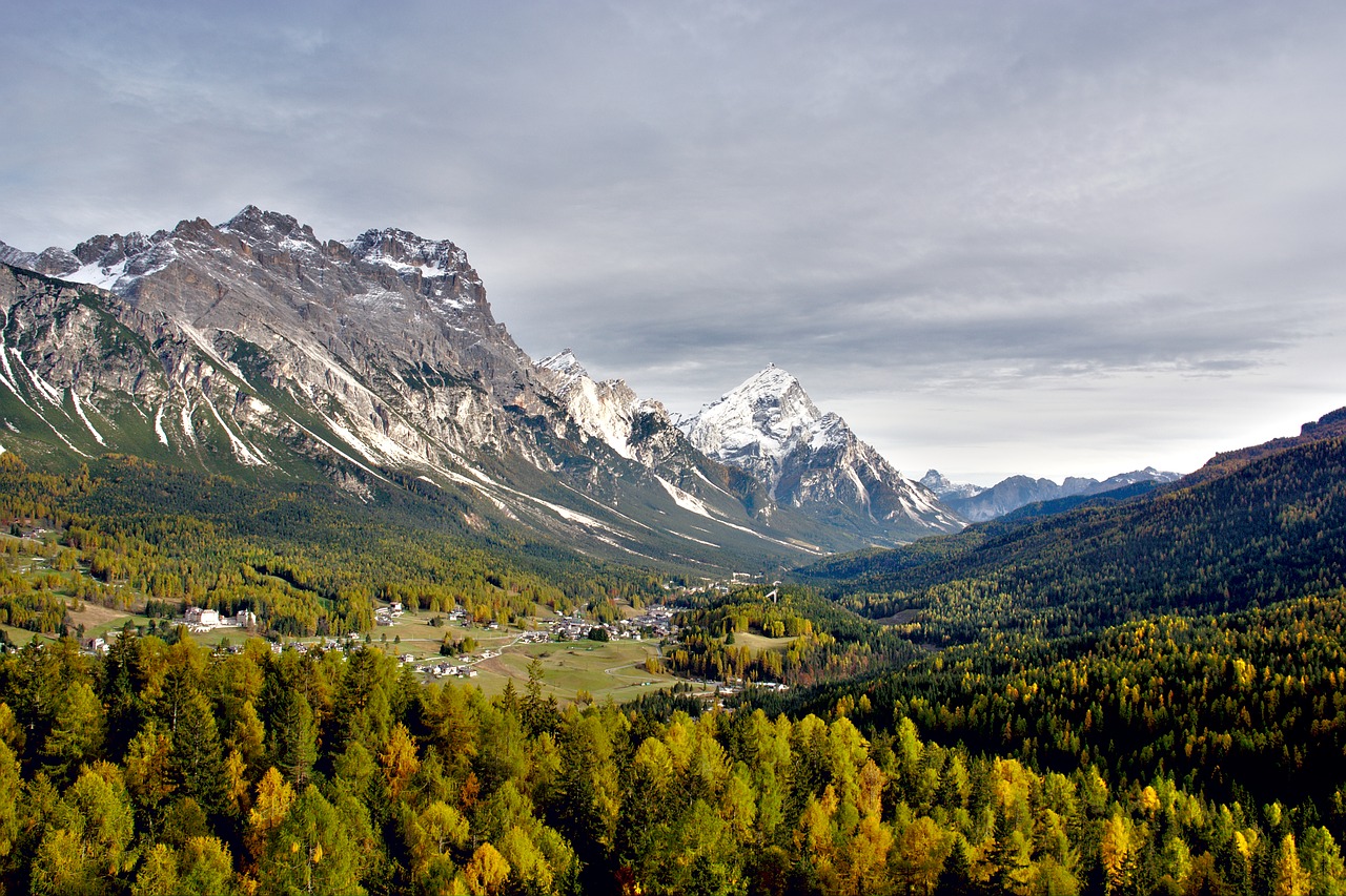 mountain range mountains nature free photo