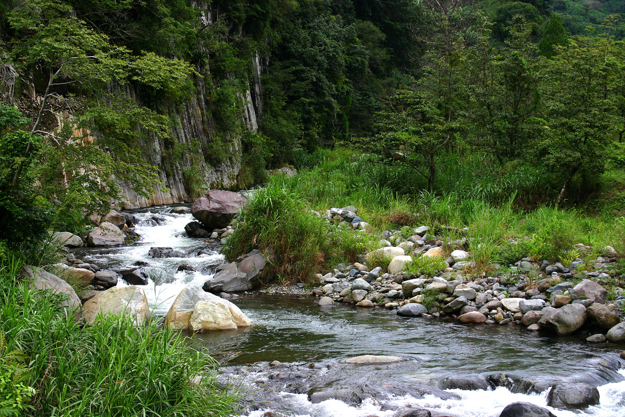 river water mountain free photo