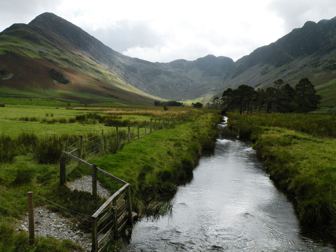 stream mountain summer free photo