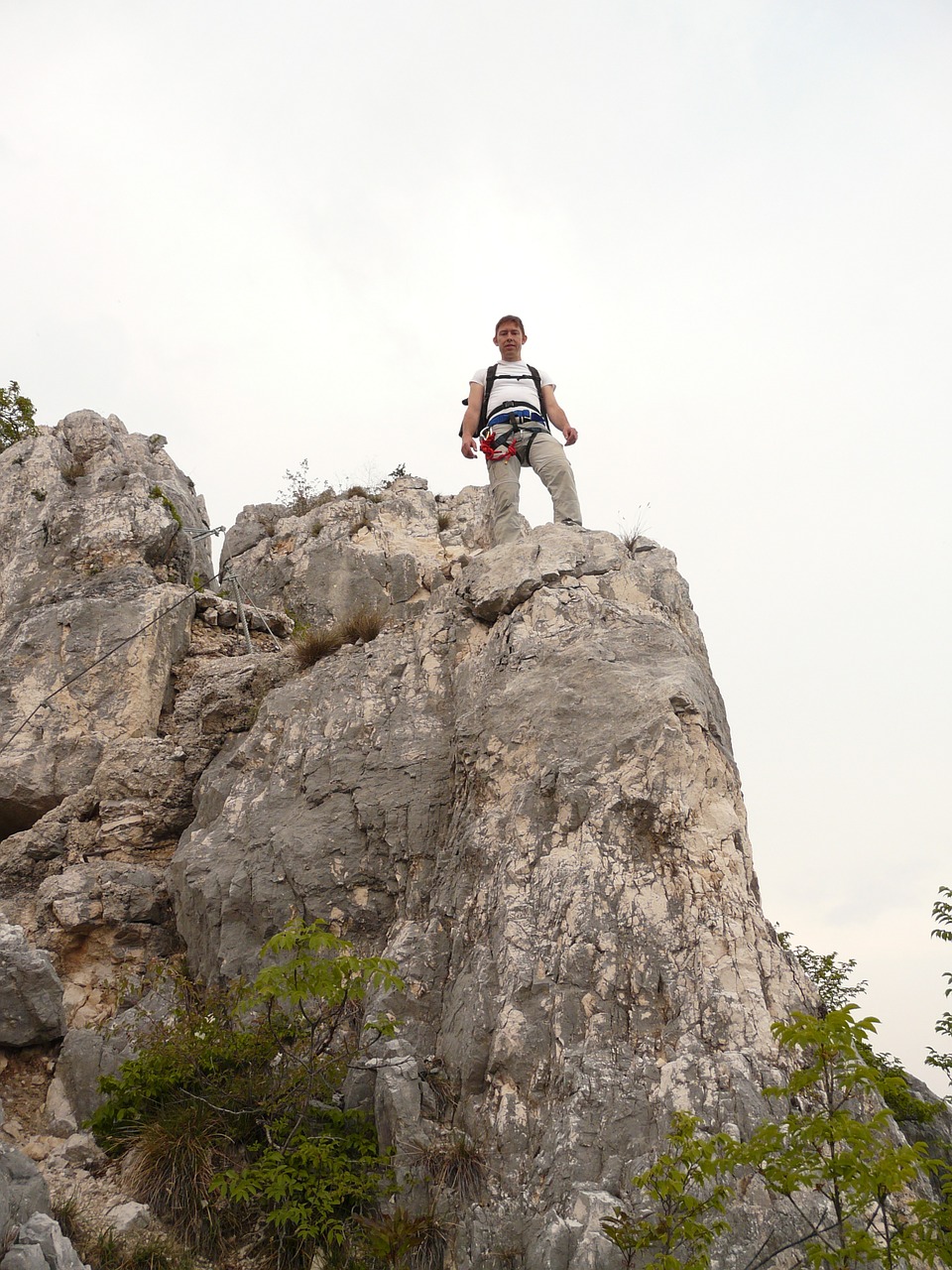 mountaineer wanderer man free photo