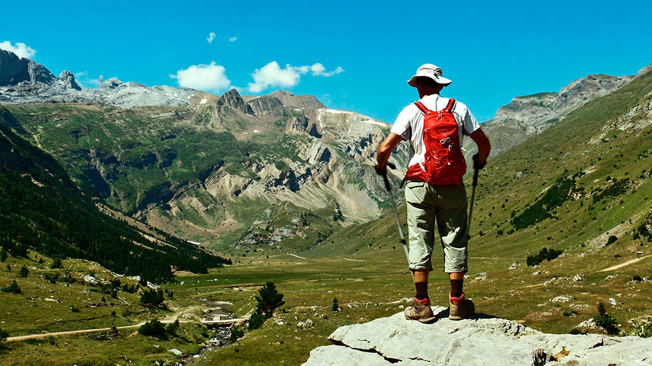 mountaineer  ordesa  mountains free photo