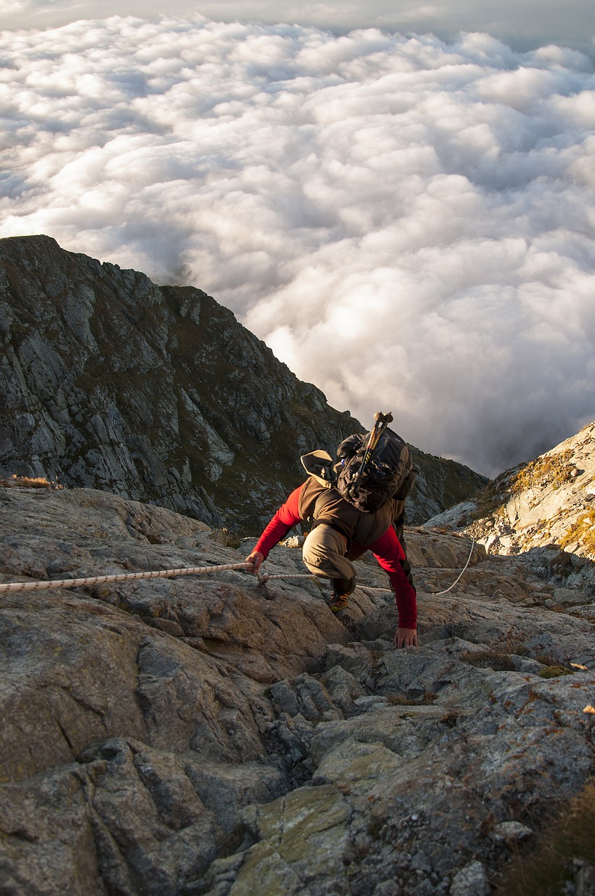 mountaineer climb mountain free photo