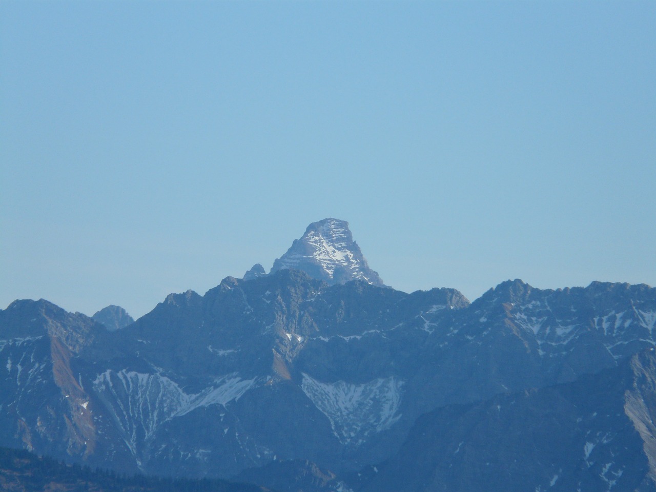 mountains panorama hochvogel free photo