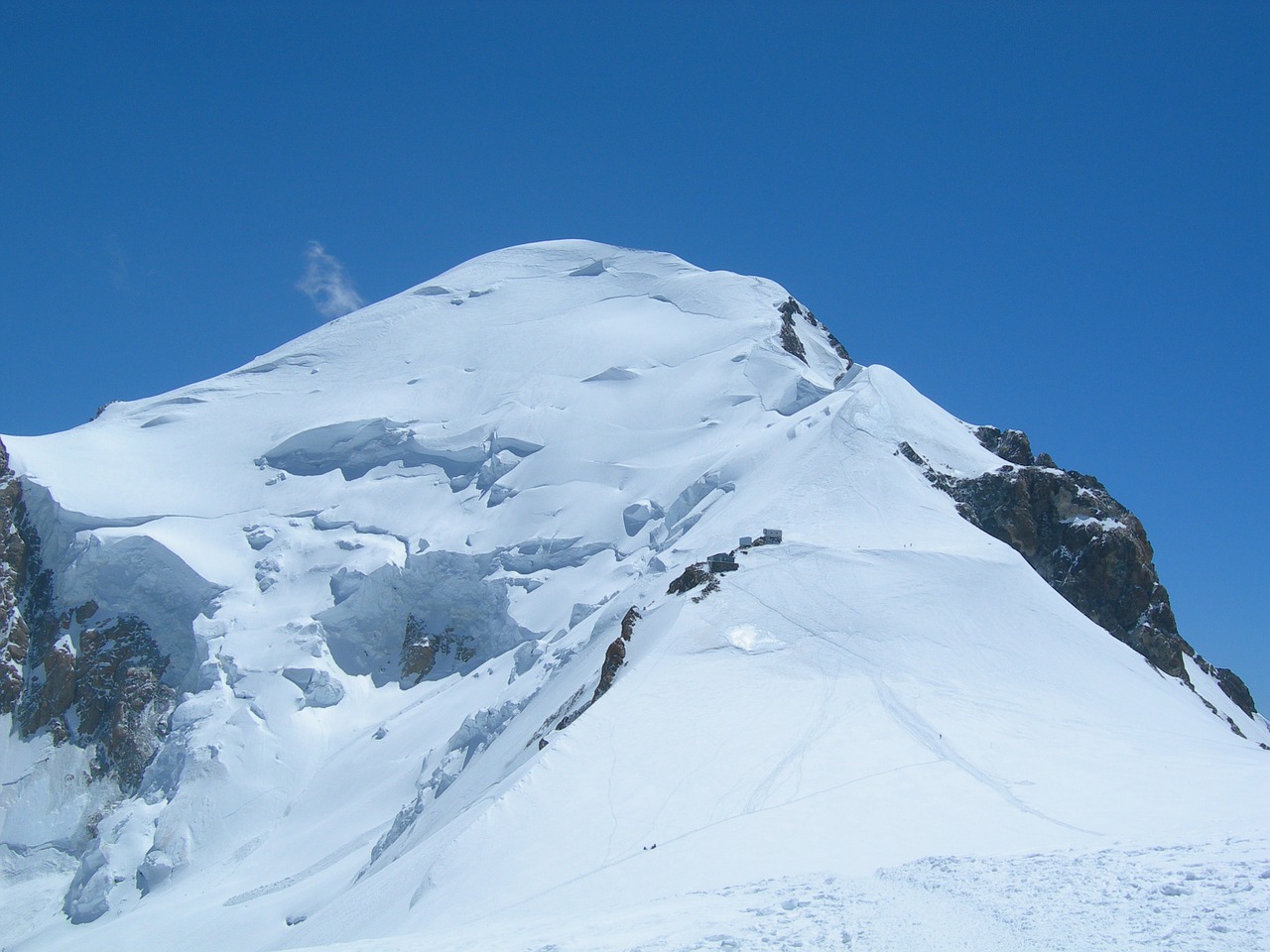 mountains summit mont blanc free photo