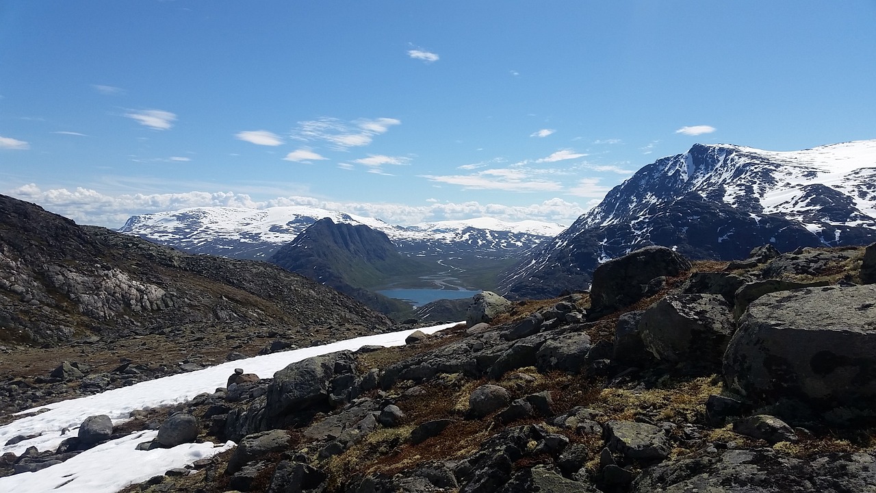 mountains snow mountain range free photo