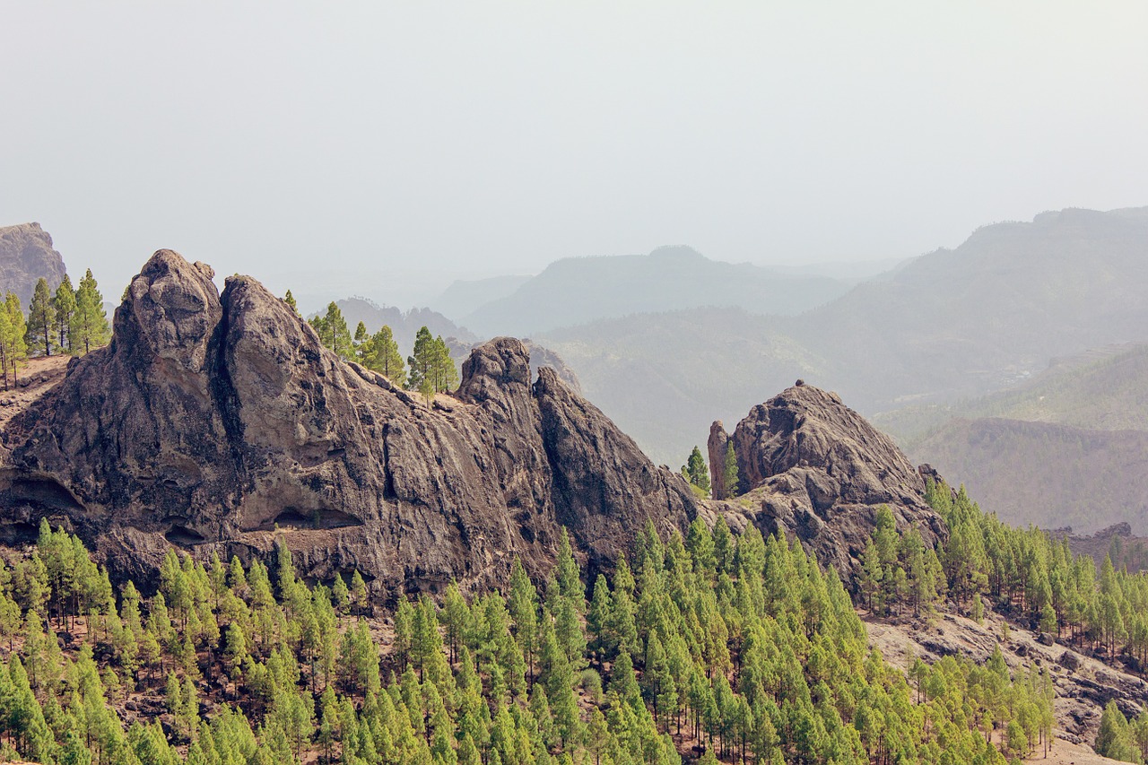 gran canaria canary islands mountains free photo