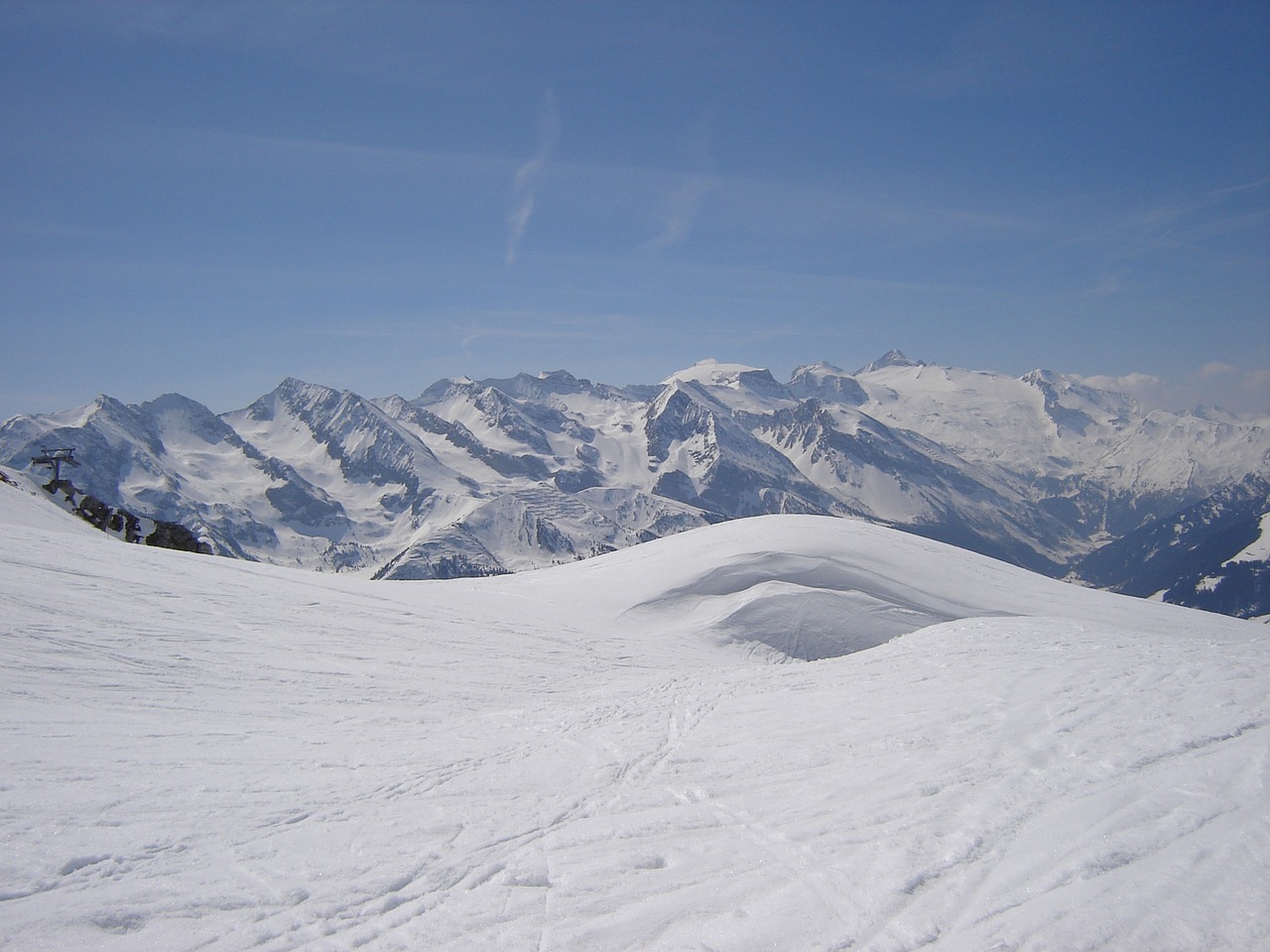 the alps mountains snow free photo