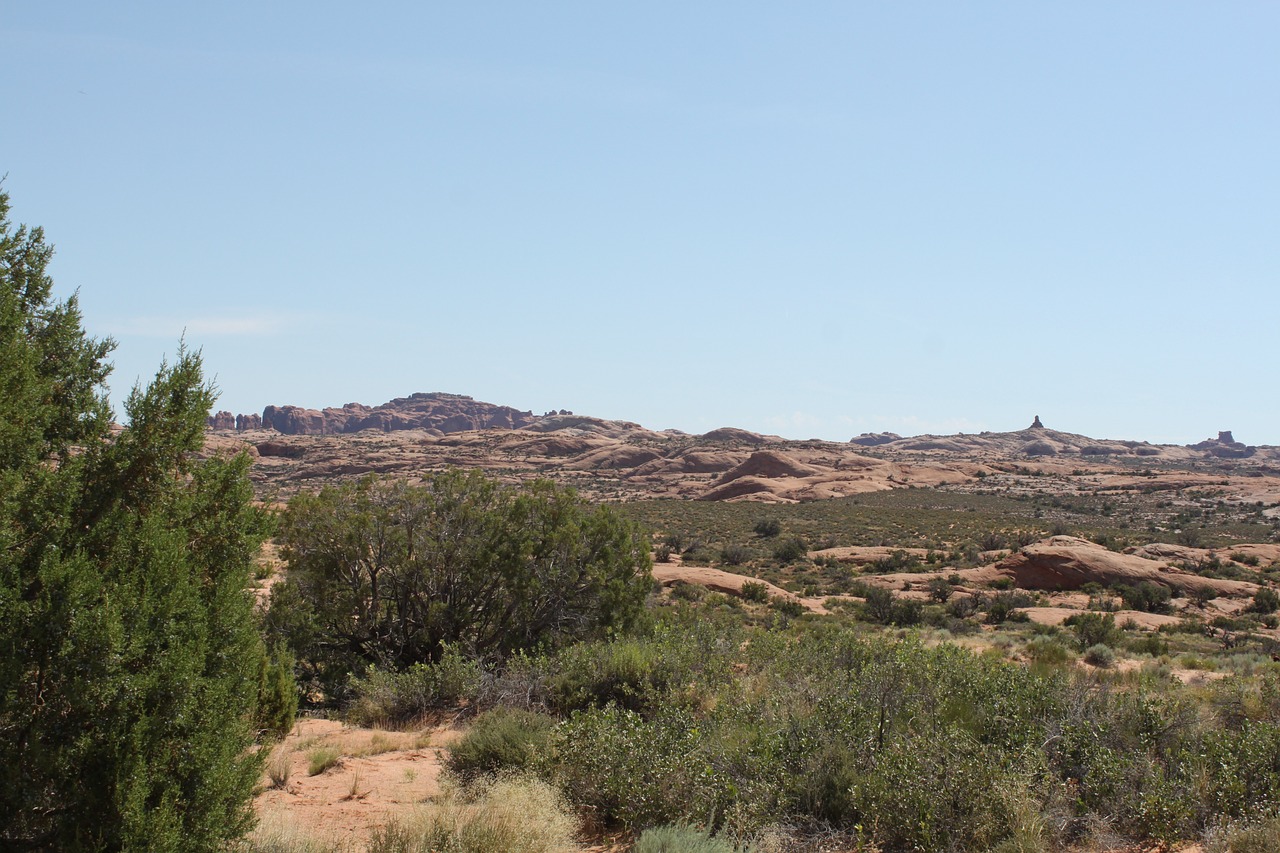 mountains desert utah free photo