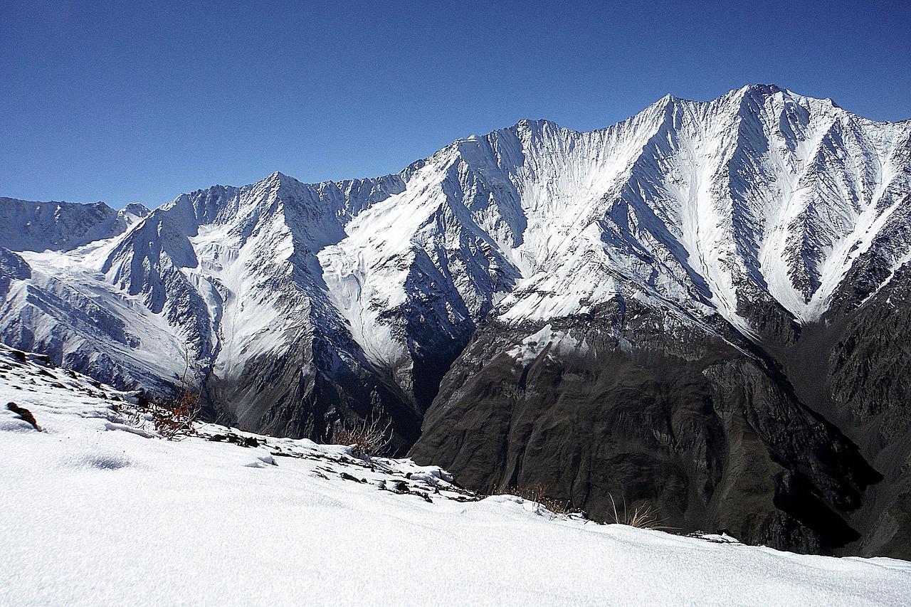 pamir bartang mountains free photo