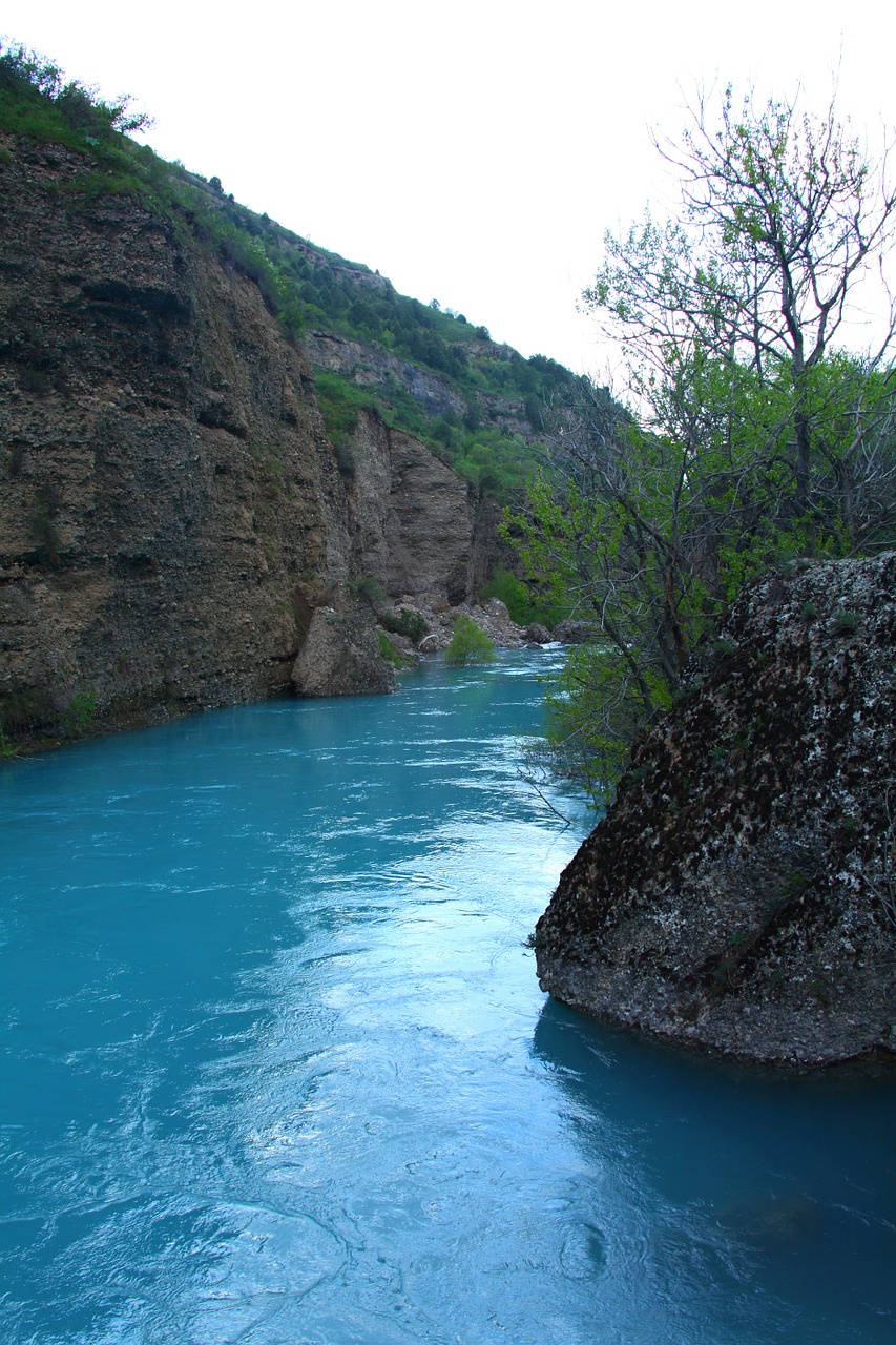 mountains canyon shymkent free photo