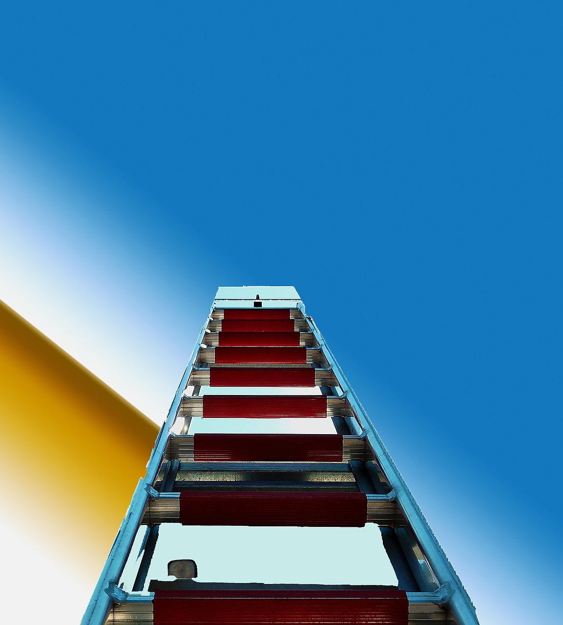 mountains turntable ladder use free photo