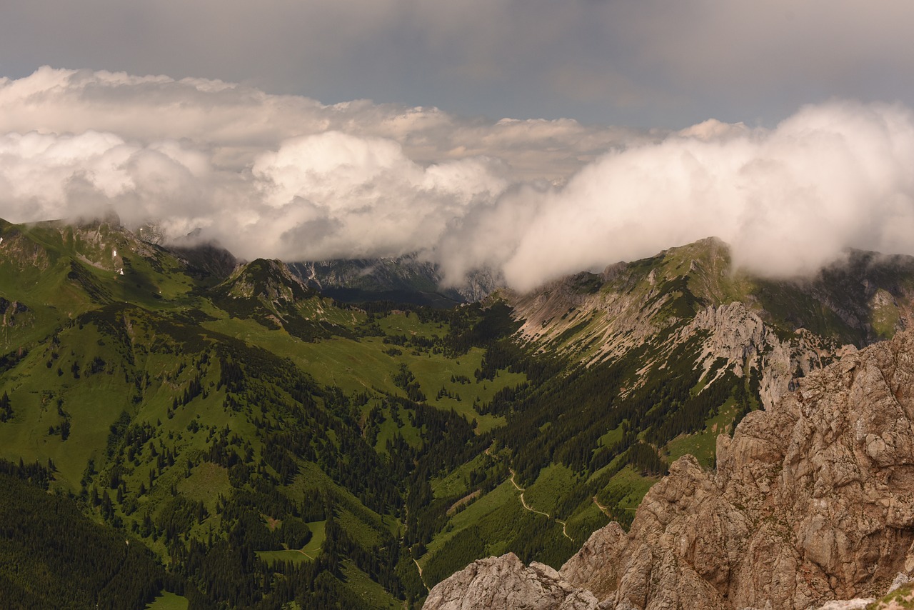 mountains panorama alpine free photo