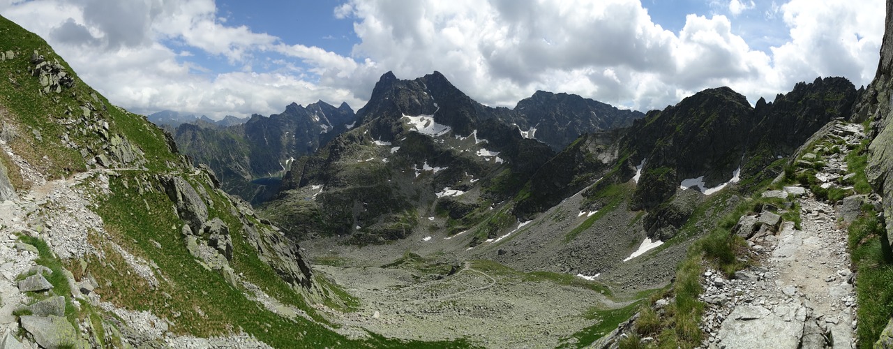 mountains panorama tops free photo