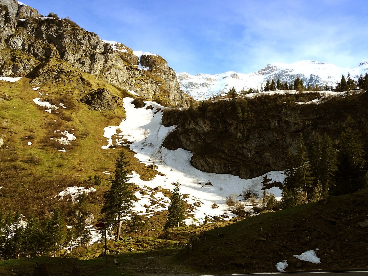 mountains nature switzerland free photo