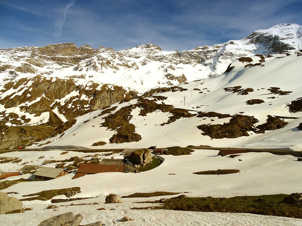 mountains nature switzerland free photo