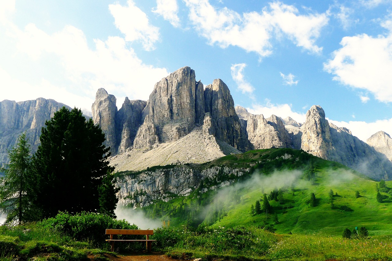 mountains south tyrol dolomites free photo