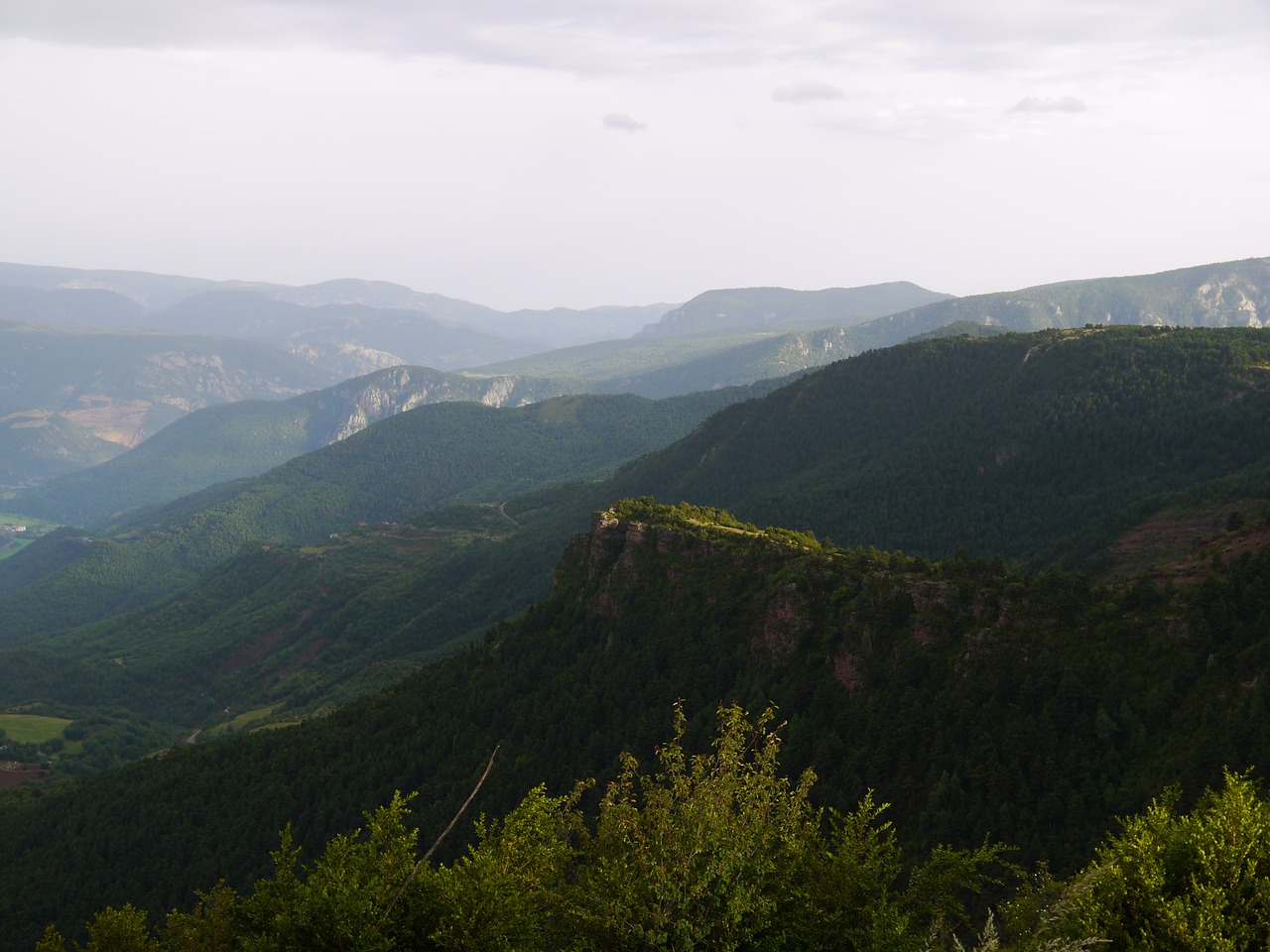 mountains ridge pyrenees free photo