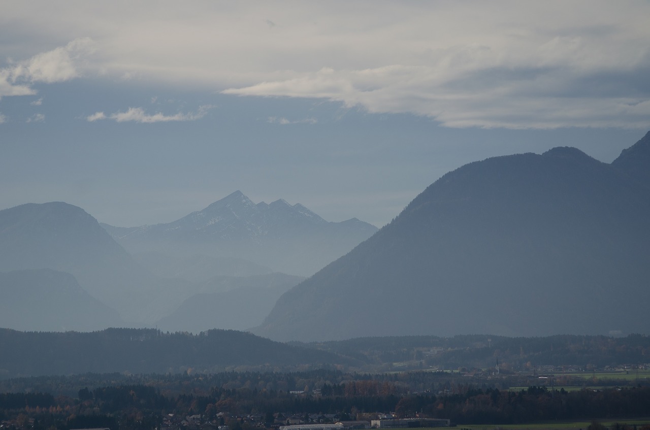 mountains landscape salzburg free photo