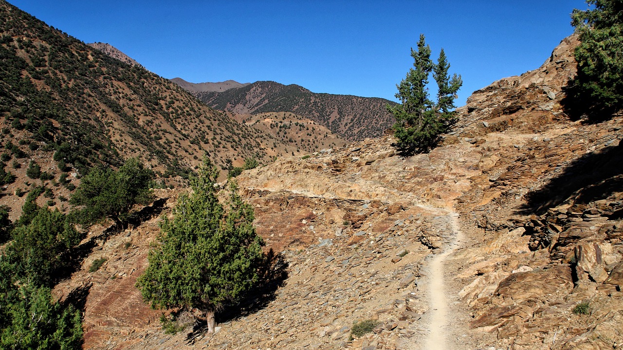 mountains atlas morocco free photo