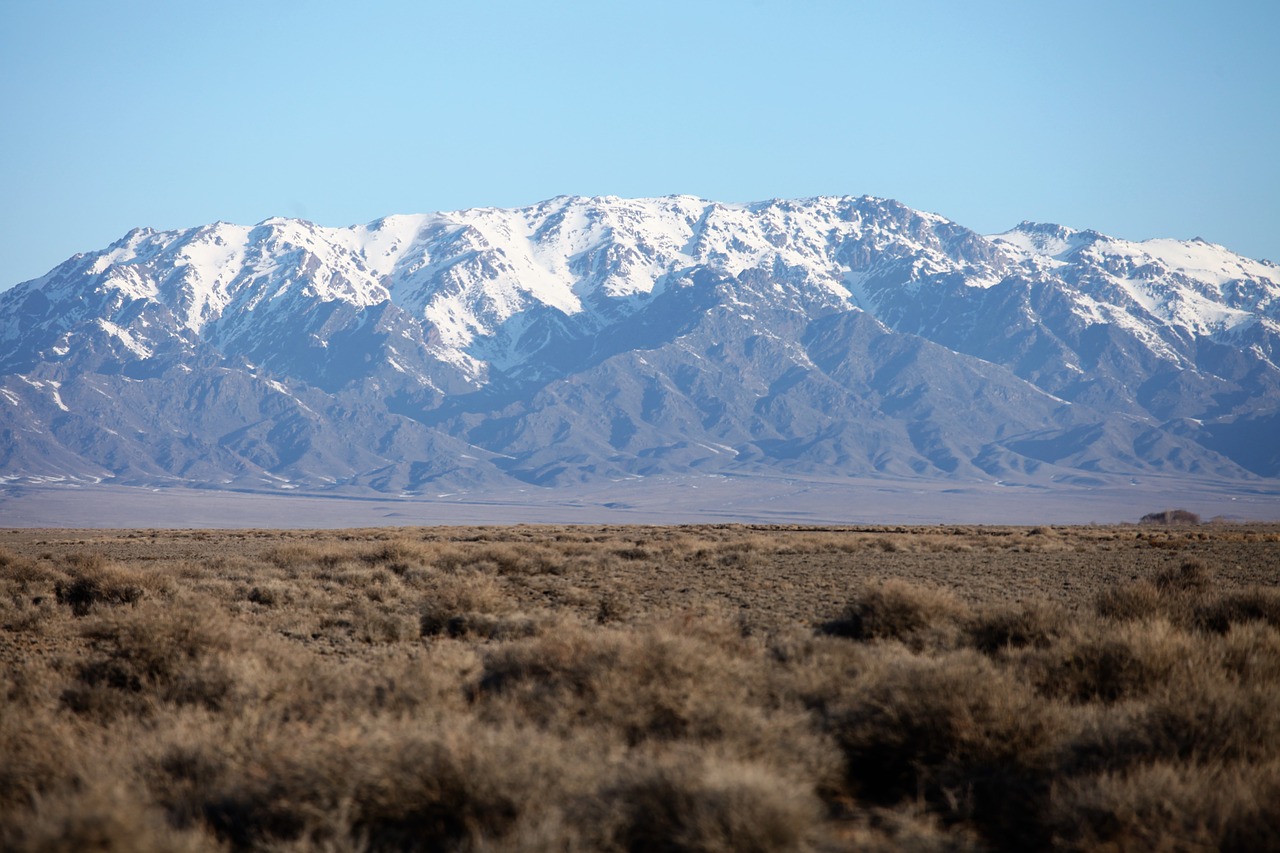 mountains valley nature landscape free photo