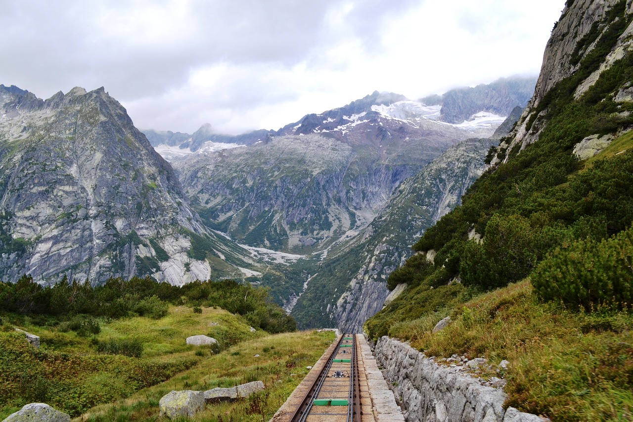 mountains mountain world cable car free photo