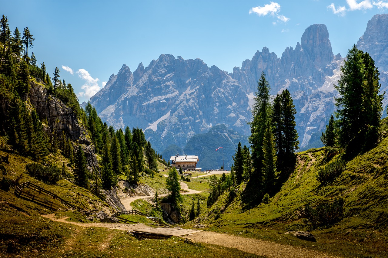 mountains alpine dolomites free photo