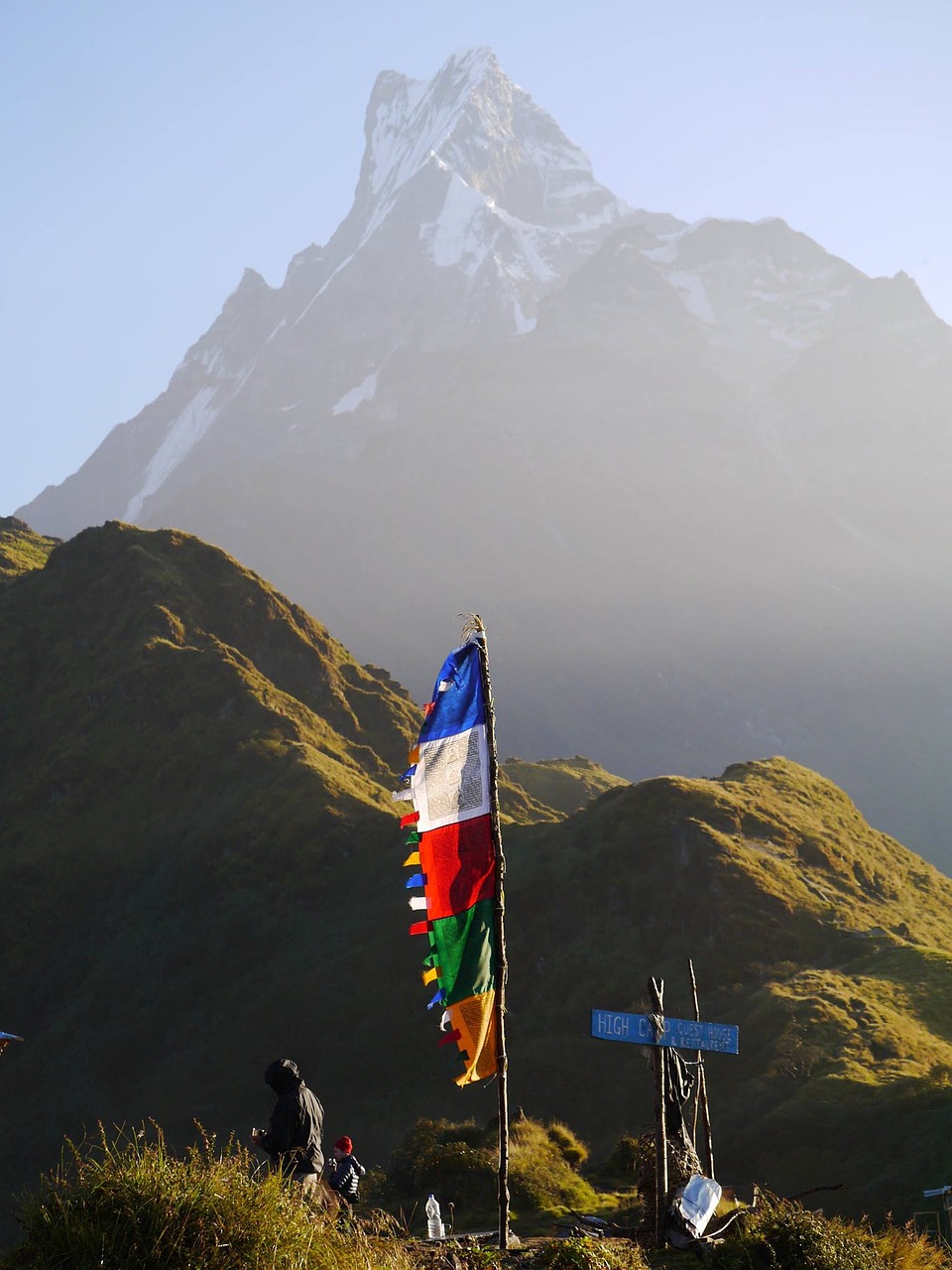 mountains nepal travel free photo