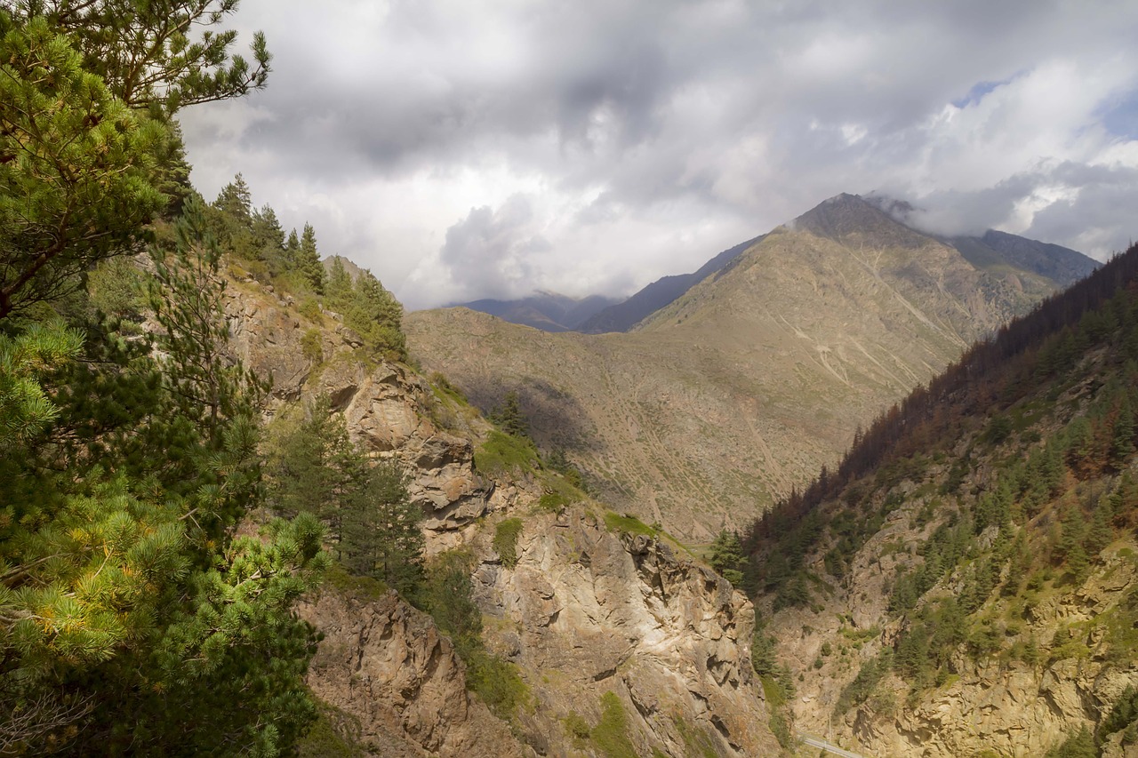 mountains nature the caucasus free photo