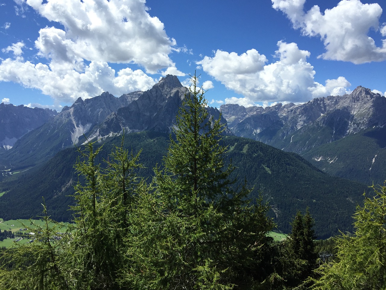 mountains alpine sesto free photo