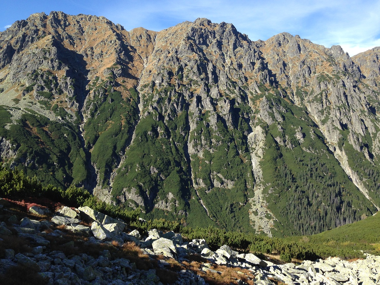 mountains tatry autumn free photo