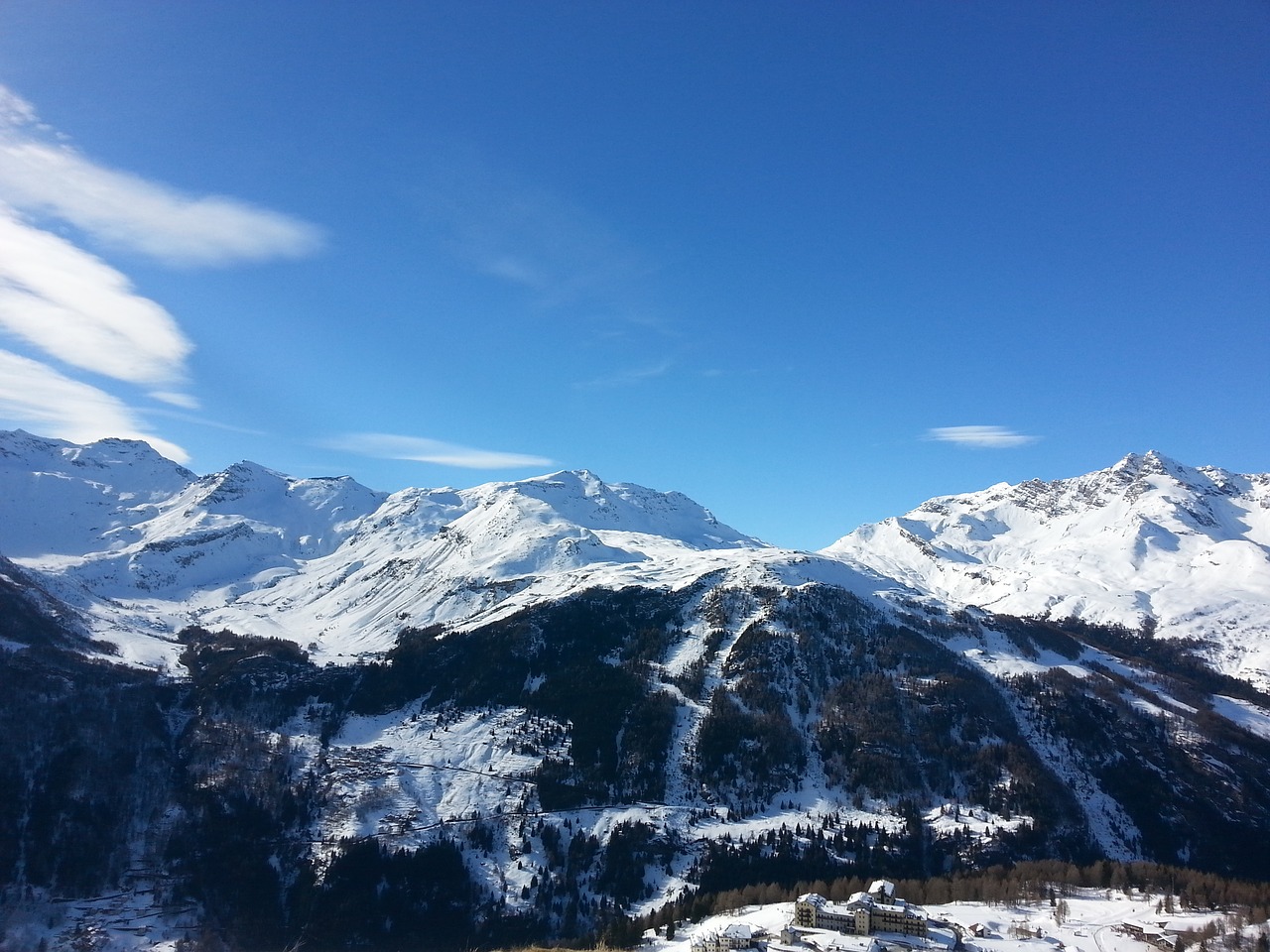 the alps mountains italy free photo