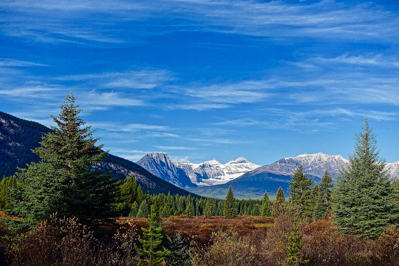 mountains landscape panorama free photo